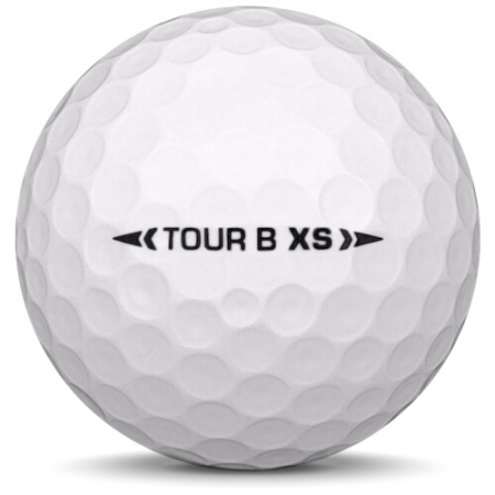 La bola de golf Bridgestone Tour B XS En el modelo de año 2023.