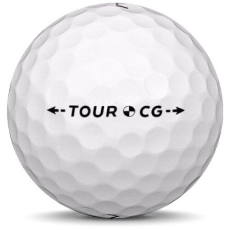 La bola de golf Maxfli Tour En el modelo de año 2024.