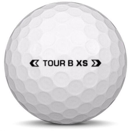 La bola de golf Bridgestone Tour B XS En el modelo de año 2025.