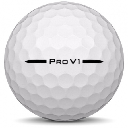 La bola de golf Titleist Pro V1 En el modelo de año 2025.
