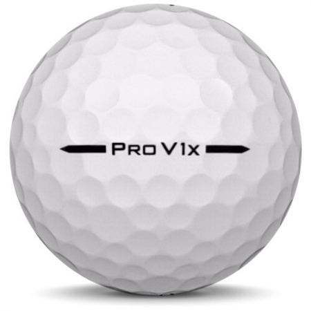 La bola de golf Titleist Pro V1x En el modelo de año 2025.