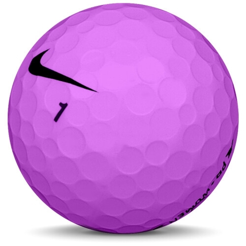 Golfboll av modellen Nike PD Women i rosa färg sned bild