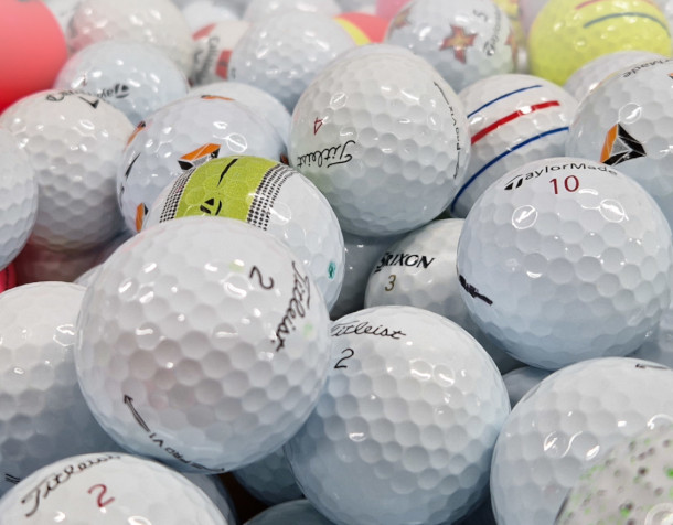 Bolas de golf usadas de alta calidad