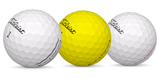 Titleist Pro V1 Bolas de golf de diferentes colores
