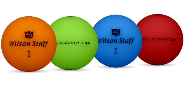 Wilson Staff Duo Soft Bolas de golf de diferentes colores